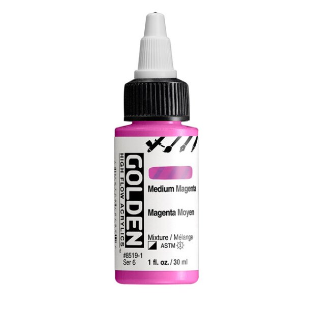 Golden High Flow -Medium Magenta-8519-30 ml-S6
