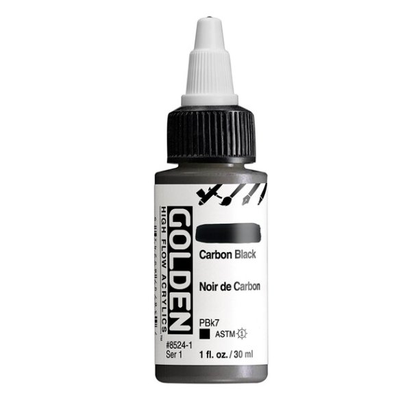 Golden High Flow -Carbon Black- 8524-30 ml-S1