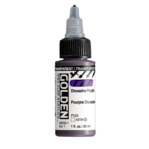 Golden High Flow -Transparent Dioxazine Purple -8556-30 ml-S1