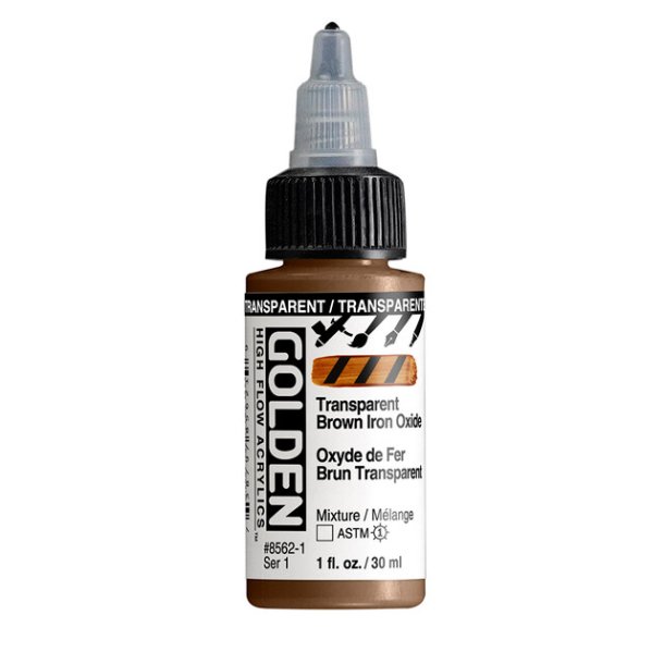 Golden High Flow -Transparent Brown Iron Oxide-8562-30 ml-S1