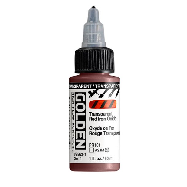  Golden High Flow -Transparent Red Iron Oxide-8563-30 ml-S1