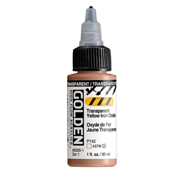  Golden High Flow -Transparent Yellow Iron Oxide-8565-30 ml-S1