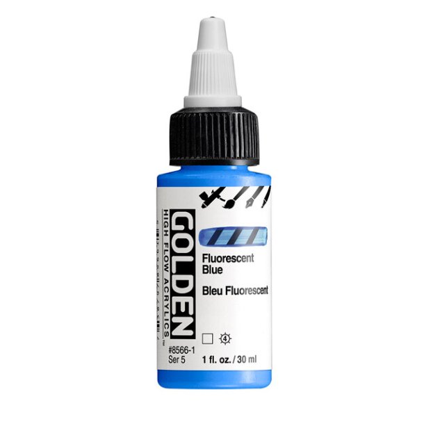 Golden High Flow -Fluorescent Blue- 8566-30 ml-S5