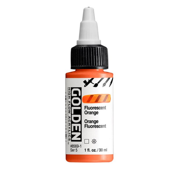 Golden High Flow -Fluorescent Orange - 8569-30 ml-S5