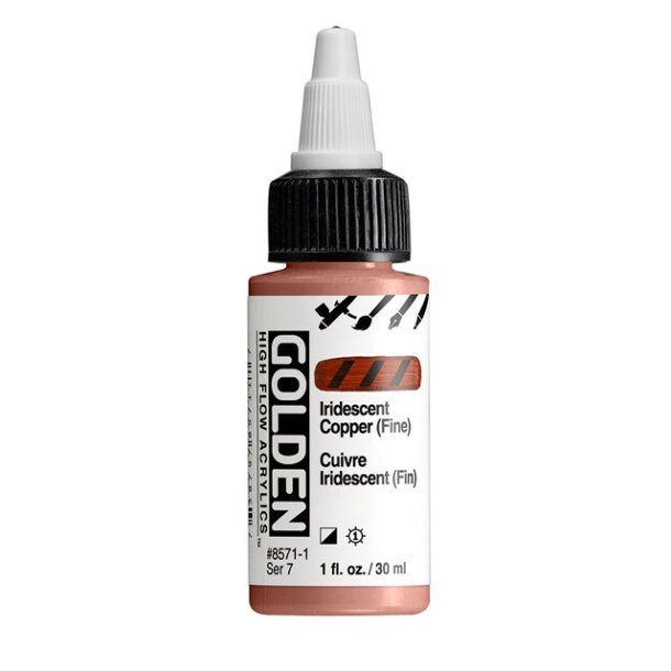 Golden High Flow -Iridescent Copper (Fine)- 8571-30 ml-S7
