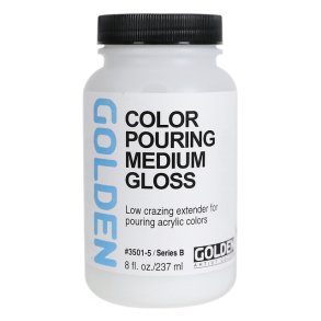 Golden Color Pouring Medium Gloss -3501-5 - 237 ml 
