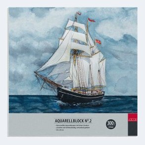 AMI Akvarellblokke - 300g 20 ark CP 