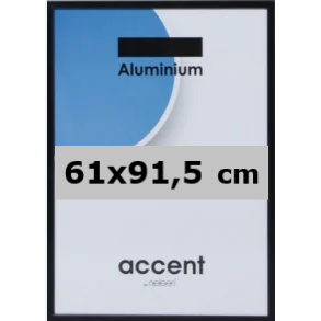 Nielsen Accent 61x91,5 cm -Sort mat