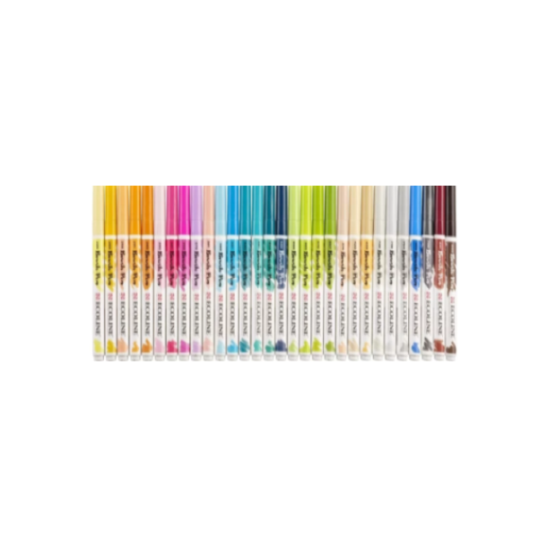 Ecoline Brush Pen akvarel - st m/30 stk.