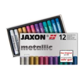 JAXON Oliepastel-Metalfarver - s�t med 12 stk. 