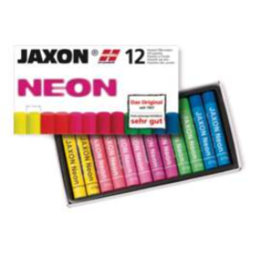 JAXON Oliepastel-Neonfarver - s�t med 12 stk. 