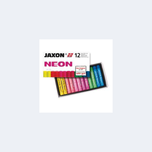 JAXON Oliepastel-Neonfarver - s�t med 12 stk. 