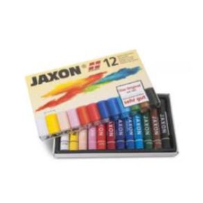 JAXON Oliepastel - Basisfarver - s�t med 12 stk. 