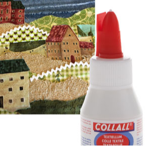 Lim tekstil hvid 100 ml