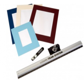424  -Team System 61 cm - Passepartoutskrer Logan 302+ Styrelineal 61 cm  Logan 524