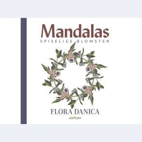 Mandalas malebog for voksne - 24 x 24 cm  