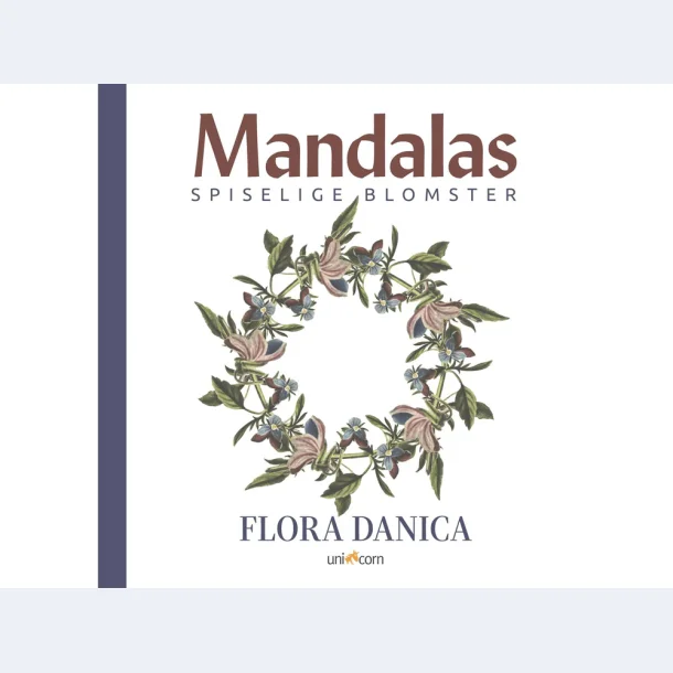 Mandalas malebog for voksne - 24 x 24 cm  