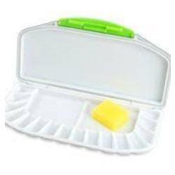 Palette ske 10,50x21 cm-16 huller-Lufttt opbevaring