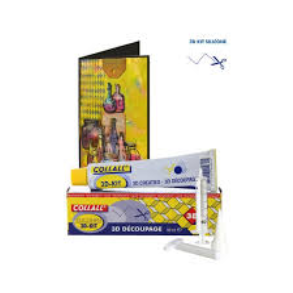 Silicone lim i tube /3D Kit Collal