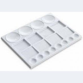 Stor plastikpalette 24,50x32 cm -20 huller 